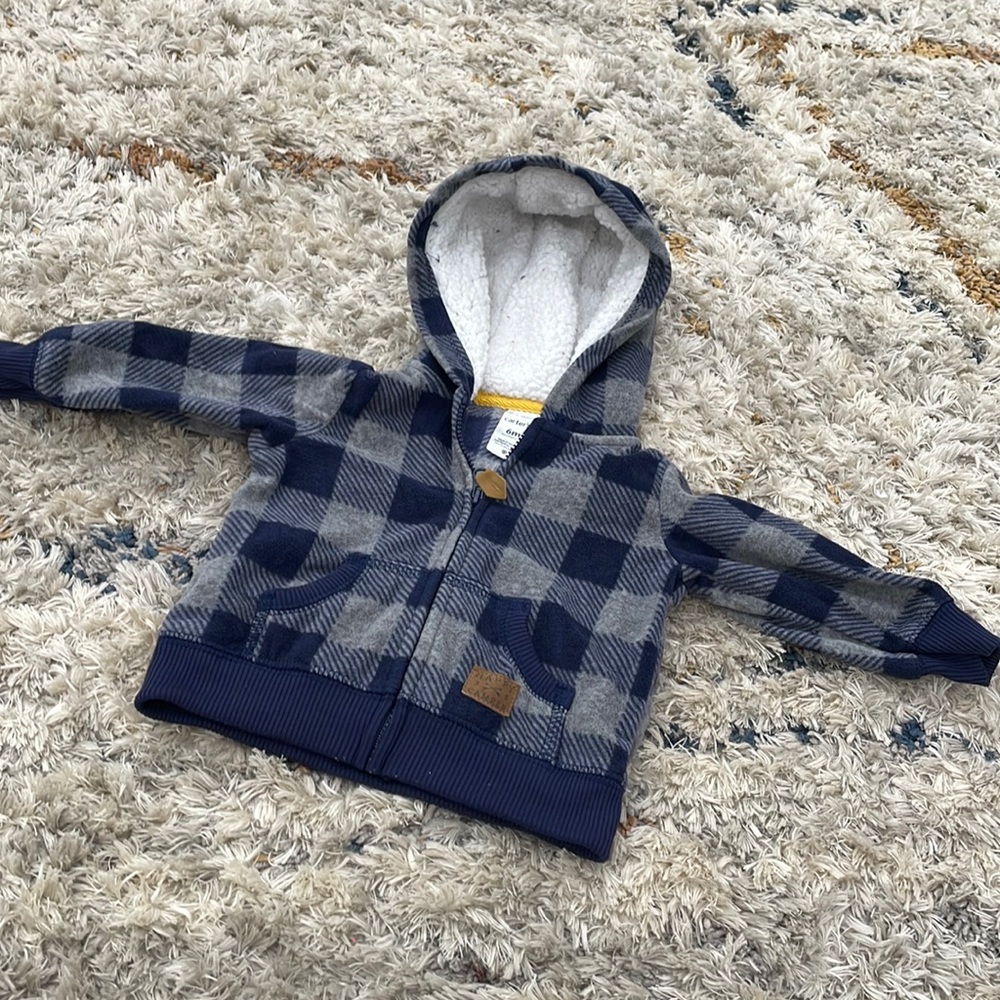Baby boy fleece jacket